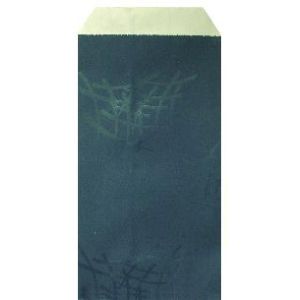Lahjapussi sivuvekillä 8x15x3.5cm Japani tummansininen