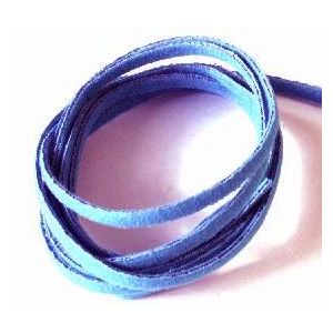 Keinomokka/mikrokuitunauha 3 mm capri n. 95 cm