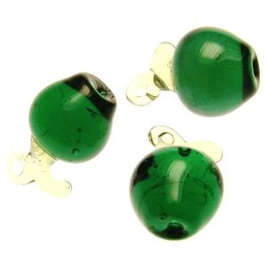 Lasiriipus vihreä omena 12x18 mm
