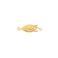 Ovaalilukko filigree 21,5 mm 304 teräs 24k kultaus