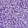 Särmikäs lasihelmi kaksoiskartio 4-4,5 mm värikäsitelty vaalea violetti AB n. 50 kpl