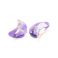 Kuunsirppihelmi 9x14x6,5 mm värikäsitelty lasi violet AB 1 kpl