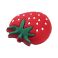 Silikonihelmi mansikka punainen 27x25 mm