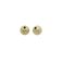 Metallihelmi kimaltava messinki 6 mm 10 kpl