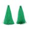 Tasseli premium 7-8 cm pitkä, 0,8-0,9 cm paksu, smaragdinvihreä 1 kpl
