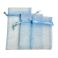 Organzapussi baby blue 1 kpl