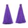 Tasseli premium 7-8 cm pitkä, 0,8-0,9 cm paksu, violetti 1 kpl