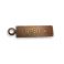 Vintaj Natural Brass™ Rustic Rectangle INSPIRE 21 mm 1 kpl